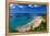 Aerial View of Playa Crashboat, Puerto Rico-George Oze-Framed Premier Image Canvas