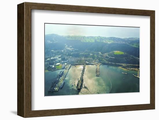 Aerial View of Point Loma, San Diego-f8grapher-Framed Photographic Print