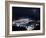 Aerial View of Port Hercules in Monaco at Night-null-Framed Photographic Print