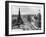 Aerial view of Princes Street in Edinburgh-Staff-Framed Photographic Print