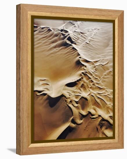 Aerial View of Sand Dunes-Martin Harvey-Framed Premier Image Canvas