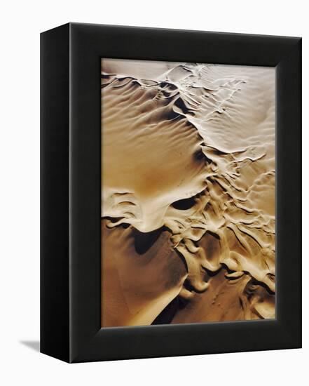 Aerial View of Sand Dunes-Martin Harvey-Framed Premier Image Canvas