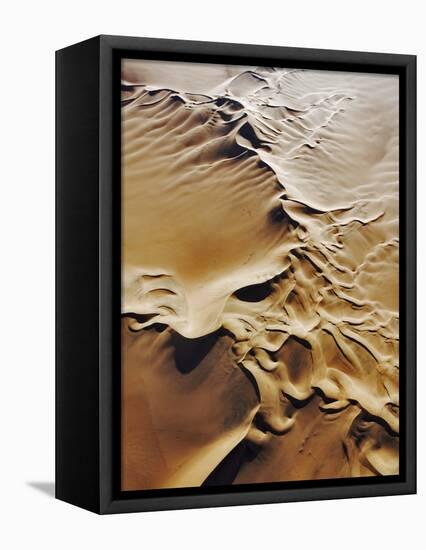 Aerial View of Sand Dunes-Martin Harvey-Framed Premier Image Canvas