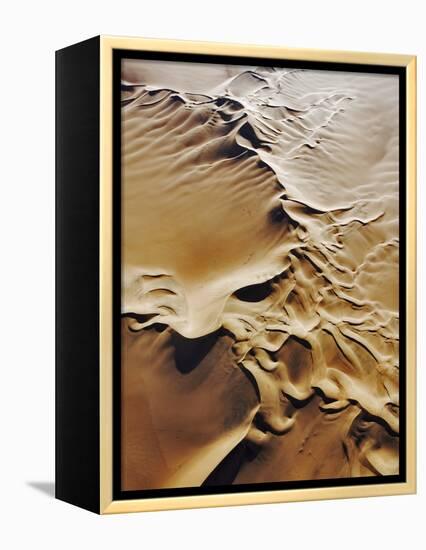 Aerial View of Sand Dunes-Martin Harvey-Framed Premier Image Canvas