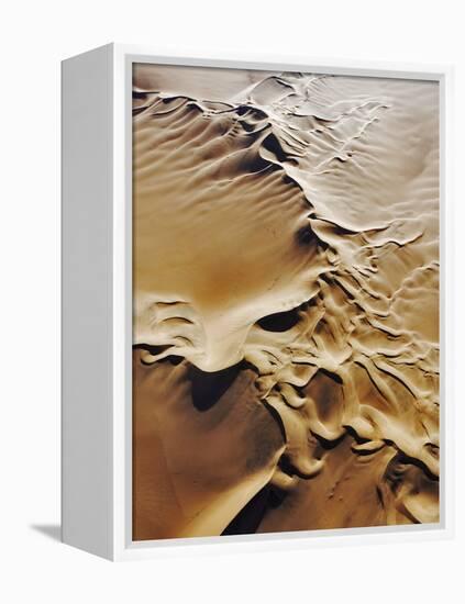 Aerial View of Sand Dunes-Martin Harvey-Framed Premier Image Canvas