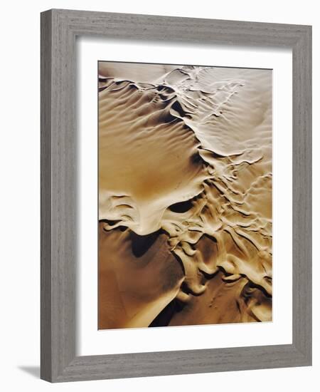 Aerial View of Sand Dunes-Martin Harvey-Framed Photographic Print