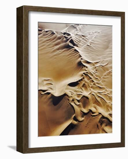 Aerial View of Sand Dunes-Martin Harvey-Framed Photographic Print