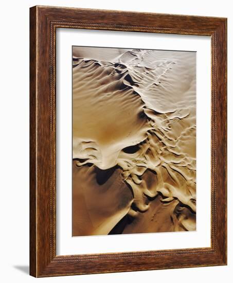 Aerial View of Sand Dunes-Martin Harvey-Framed Photographic Print