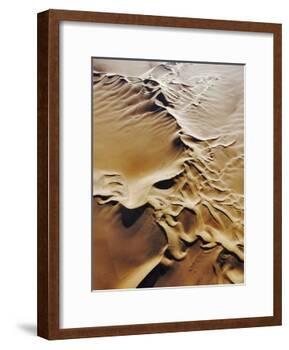 Aerial View of Sand Dunes-Martin Harvey-Framed Photographic Print