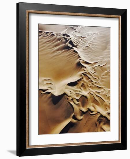 Aerial View of Sand Dunes-Martin Harvey-Framed Photographic Print