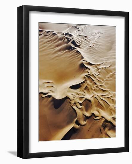 Aerial View of Sand Dunes-Martin Harvey-Framed Photographic Print