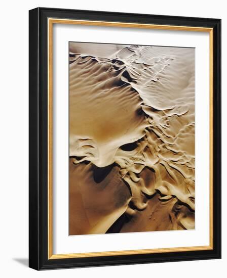 Aerial View of Sand Dunes-Martin Harvey-Framed Photographic Print