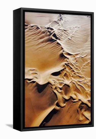 Aerial View of Sand Dunes-Martin Harvey-Framed Premier Image Canvas