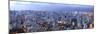 Aerial View of Sao Paulo in the Night  Time-SNEHITDESIGN-Mounted Photographic Print