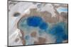 Aerial View of Silt and Turquoise Water in an Alaska Glacier, Alaska-Joseph Sohm-Mounted Photographic Print