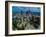 Aerial view of skyline and Georgia State Capitol Building in Atlanta, Georgia, USA-null-Framed Photographic Print