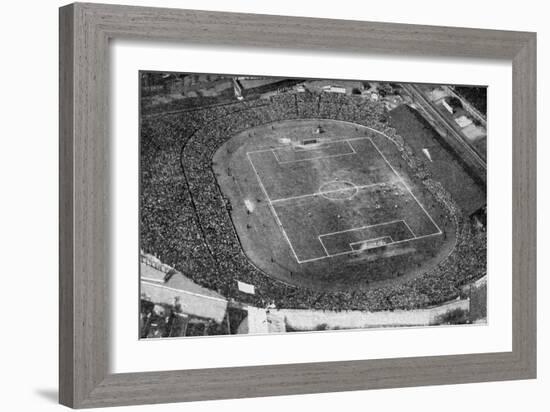 Aerial View of Stamford Bridge, Stadium of Chelsea Football Club, London, C1922-null-Framed Giclee Print