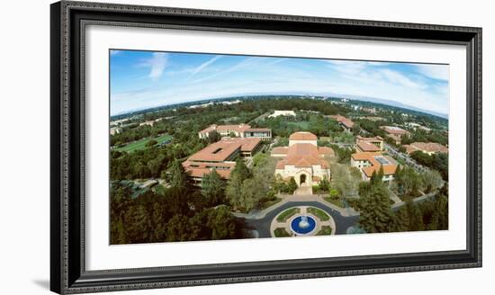 Aerial View of Stanford University, Stanford, California, USA-null-Framed Photographic Print