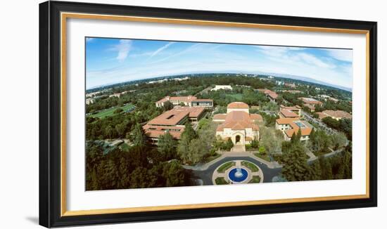 Aerial View of Stanford University, Stanford, California, USA-null-Framed Photographic Print