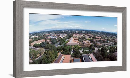 Aerial View of Stanford University, Stanford, California, USA-null-Framed Photographic Print