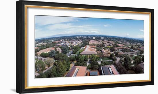 Aerial View of Stanford University, Stanford, California, USA-null-Framed Photographic Print