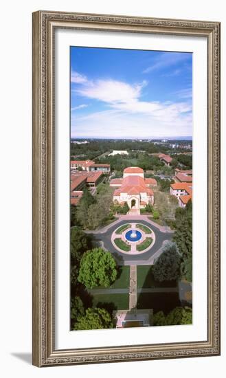Aerial View of Stanford University, Stanford, California, USA-null-Framed Photographic Print