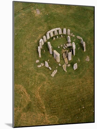 Aerial View of Stonehenge-David Parker-Mounted Photographic Print