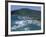 Aerial View of Surf Beach at Pauanui on East Coast, South Auckland, New Zealand-Robert Francis-Framed Photographic Print