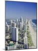 Aerial View of Surfers Paradise, the Gold Coast, Queensland, Australia-Adina Tovy-Mounted Photographic Print