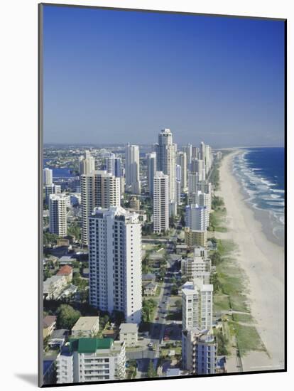 Aerial View of Surfers Paradise, the Gold Coast, Queensland, Australia-Adina Tovy-Mounted Photographic Print