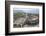 Aerial View of the Amphitheater in Side, Antalya, Turkey-Ali Kabas-Framed Photographic Print