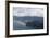 Aerial View of the Andes Mountains Surrounding Ushuaia, Argentina, South America-Michael Nolan-Framed Photographic Print
