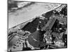 Aerial View of the Beach, Tennis Courts and Pool of the Coronado Hotel-Margaret Bourke-White-Mounted Photographic Print