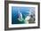 Aerial View of the Burj Al Arab, Dubai, United Arab Emirates-Bill Bachmann-Framed Photographic Print