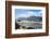 Aerial View of the City and Serra Da Carioca Mountains with Botafogo Bay-Alex Robinson-Framed Photographic Print