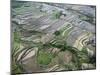 Aerial View of the Eastern Region of the Island of Bali, Indonesia, Southeast Asia-Bruno Barbier-Mounted Photographic Print