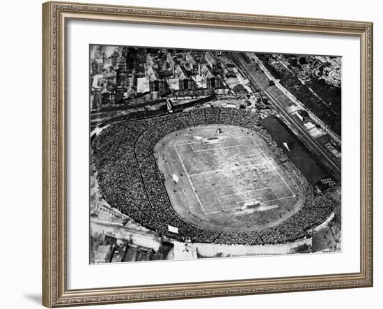 Aerial View of the F.A. Cup Final at Stamford Bridge, 1922-null-Framed Photographic Print