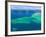 Aerial View of the Great Barrier Reef, Queensland, Australia-Miva Stock-Framed Photographic Print