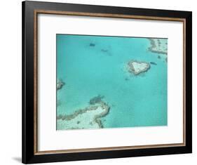 Aerial View of the Great Barrier Reef, Queensland, Australia-null-Framed Photographic Print