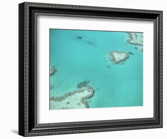 Aerial View of the Great Barrier Reef, Queensland, Australia-null-Framed Photographic Print