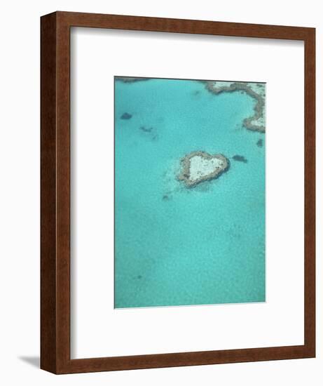 Aerial View of the Great Barrier Reef, Queensland, Australia-null-Framed Photographic Print