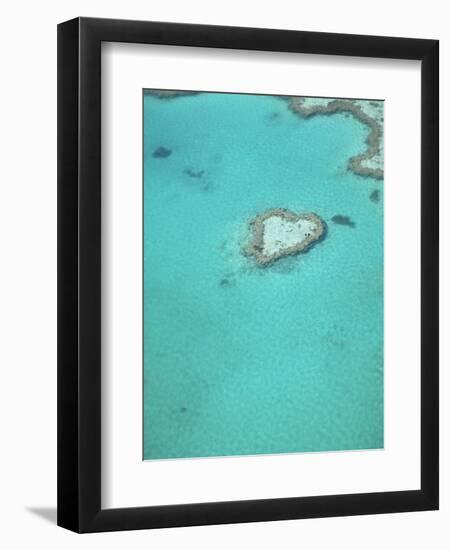 Aerial View of the Great Barrier Reef, Queensland, Australia-null-Framed Photographic Print