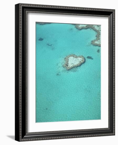 Aerial View of the Great Barrier Reef, Queensland, Australia-null-Framed Photographic Print