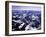 Aerial View of the Himalayas-James Burke-Framed Photographic Print