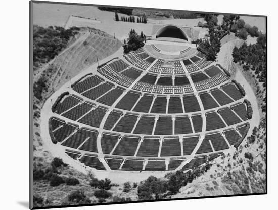 Aerial View of the Hollywood Bowl Amphitheater-Rex Hardy Jr.-Mounted Photographic Print