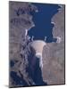 Aerial View of the Hoover Dam and Lake Mead, Nevada, USA-Amanda Hall-Mounted Photographic Print