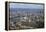 Aerial View of the Houses of Parliament-Peter Barritt-Framed Premier Image Canvas