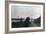 Aerial View of the Narrows Bridge - Tacoma, WA-Lantern Press-Framed Art Print