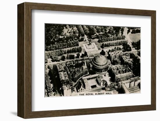 Aerial view of the Royal Albert Hall, 1939-Unknown-Framed Photographic Print