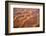 Aerial view of the sand dunes of the Arabian Desert next to Dubai, United Arab Emirates-Miva Stock-Framed Photographic Print